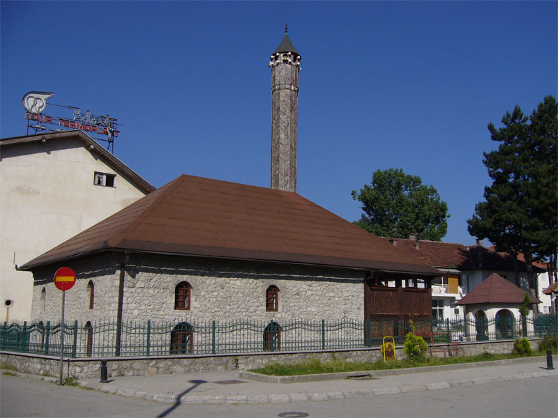 Здание Визирской мечети - классический пример черногорской исламской архитектуры XVIII века