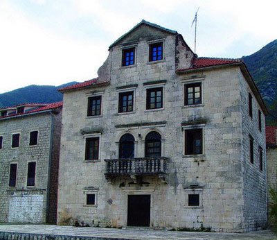 Дворец Бескуча в Прчани считается типичным дворцом в стиле барокко