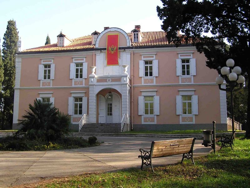 Королевский дворец Петровичей - центральное здание Художественного музея